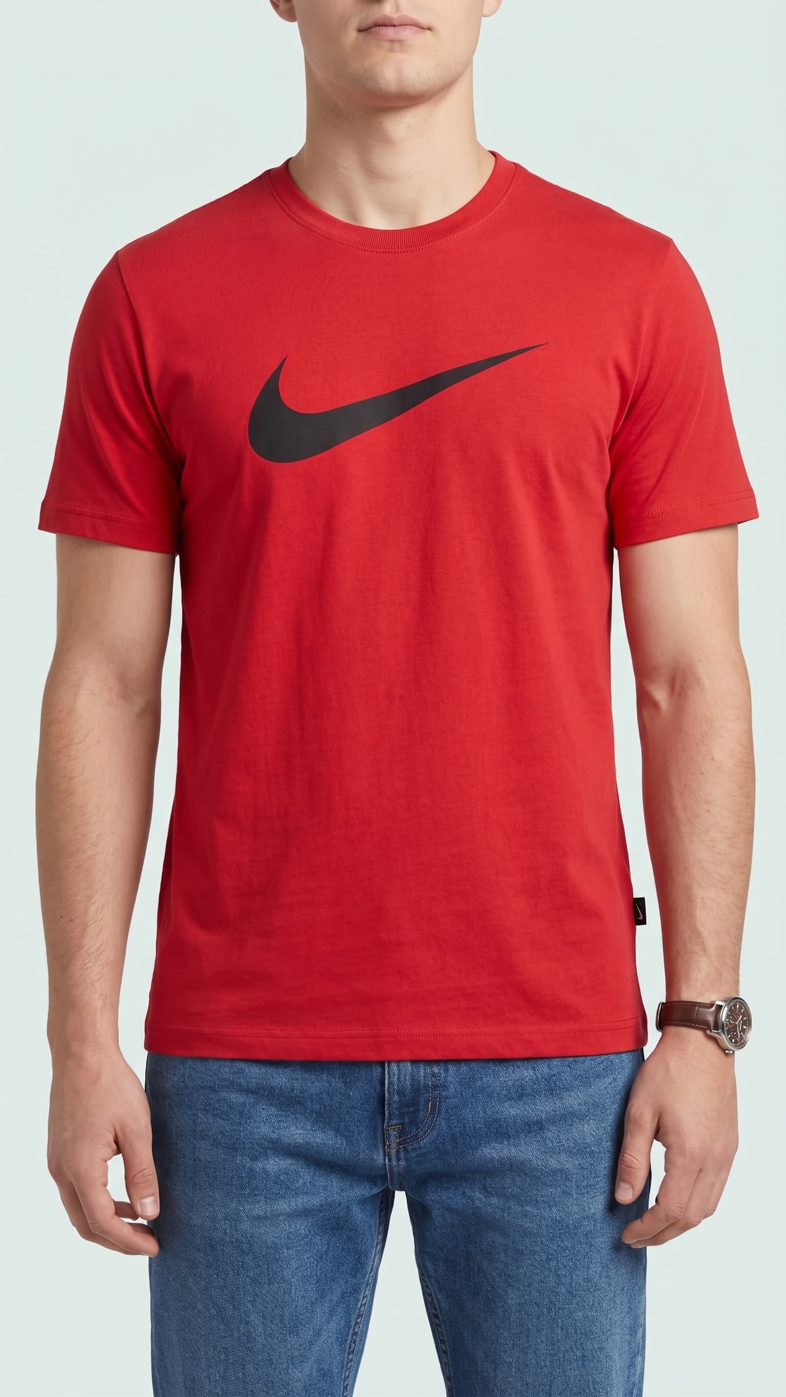 Camiseta Masculina Nike Swoosh Grande